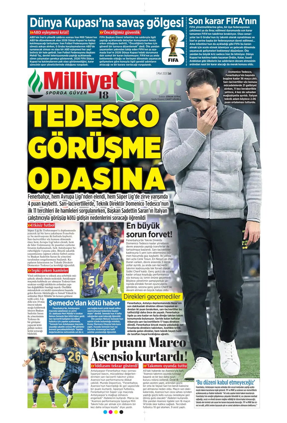 "Eyvah! Skriniar'da Fenerbahçelileri endişelendiren gelişme" | Sporun manşetleri - 36