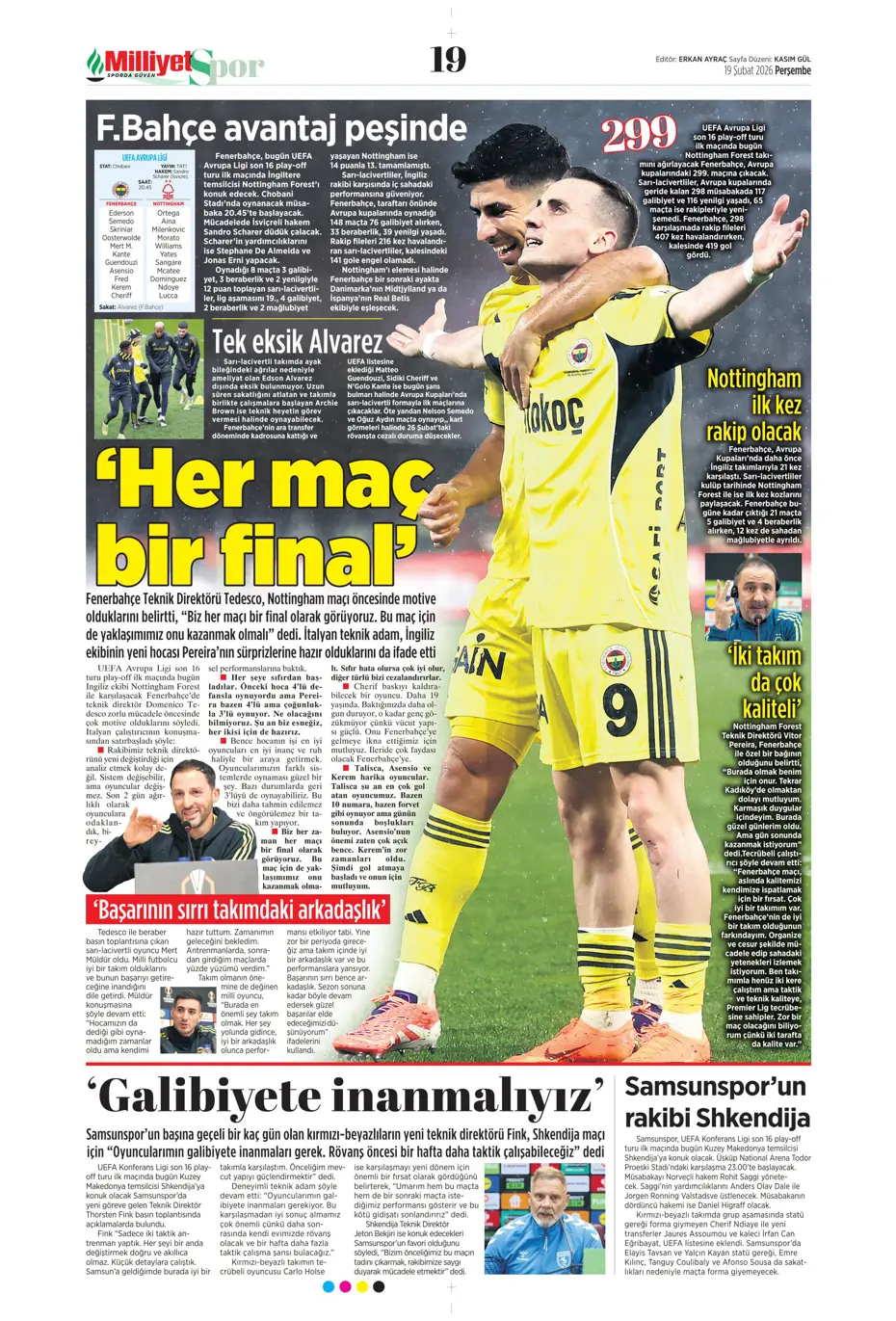 "Napoli'den Galatasaray'a Noa Lang için görülmemiş jest" | Sporun manşetleri - 34