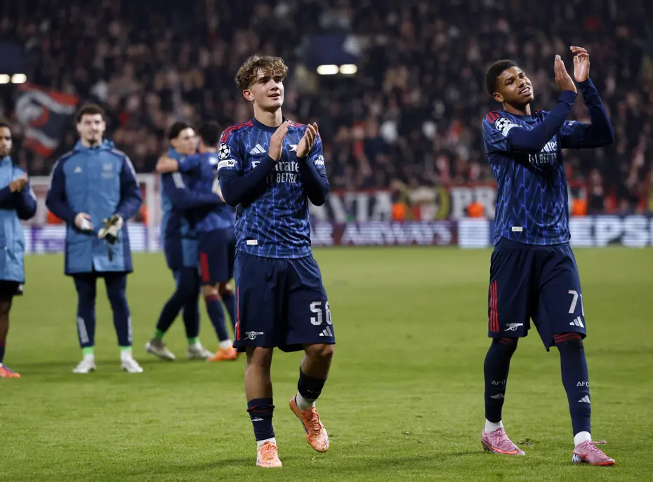 15 yaşında Şampiyonlar Ligi tarihine geçti: Arsenal'in rekor gecesi - 4