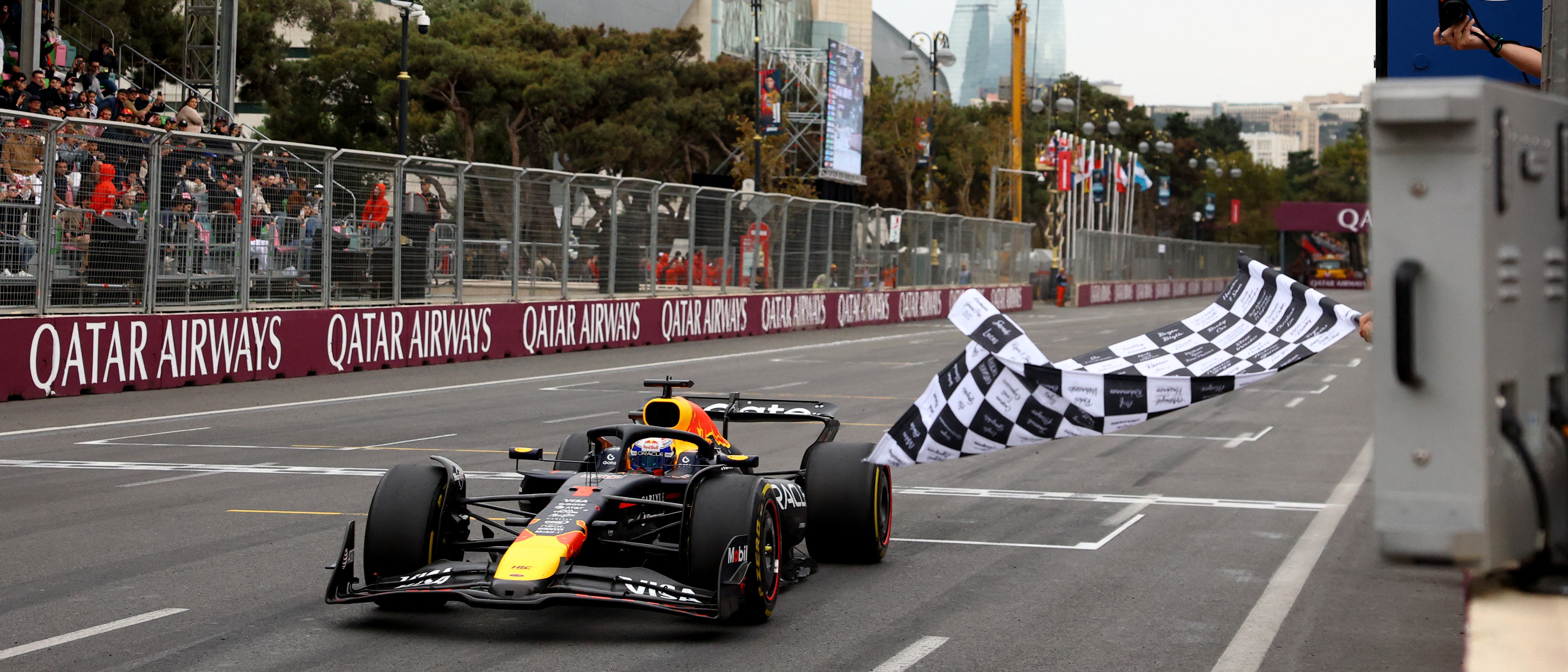 Azerbaycan'da zafer Max Verstappen'in