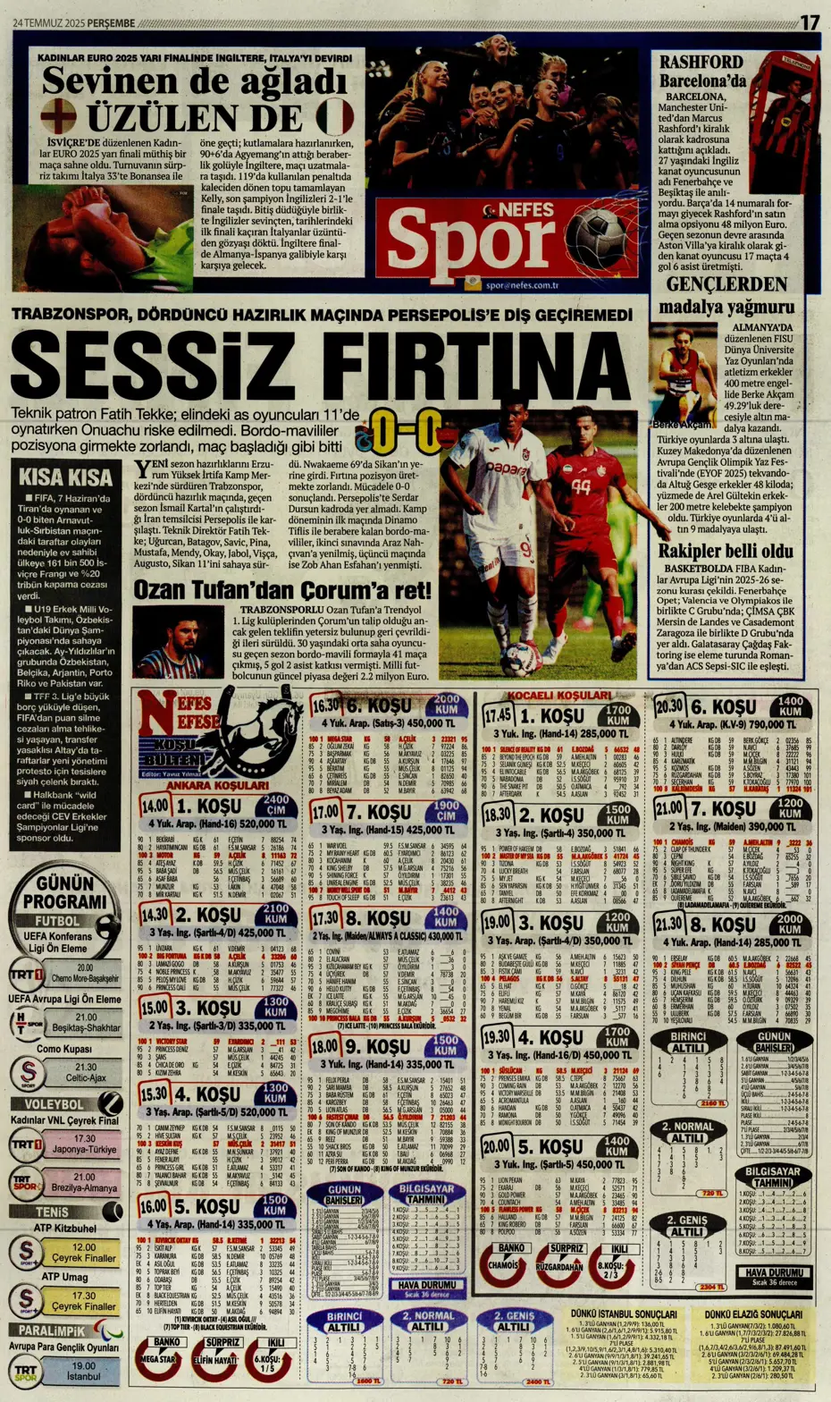 "Enzo Millot Aslan oluyor" | Sporun manşetleri - 18