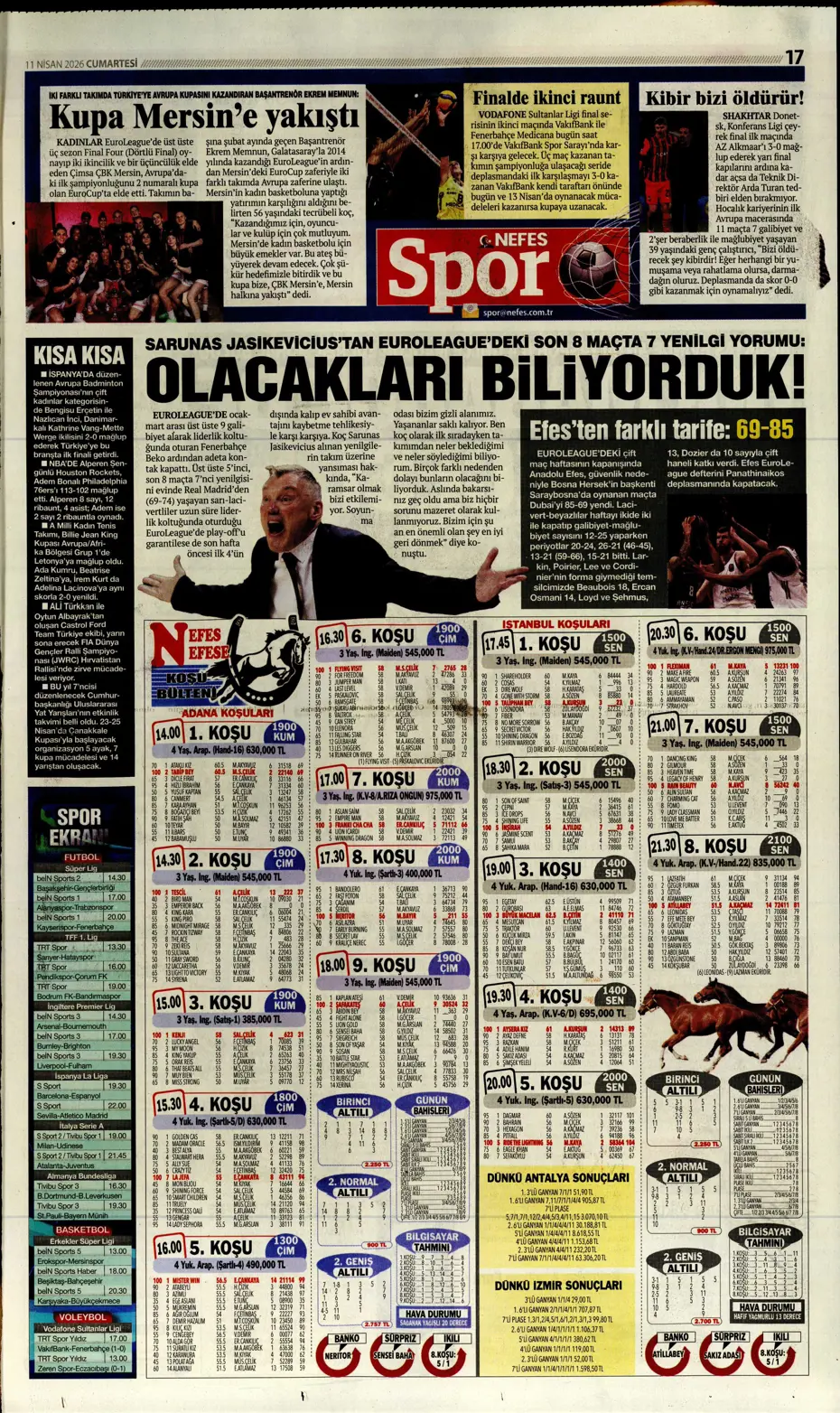 "Devler Osimhen için sırada" | Sporun manşetleri - 2