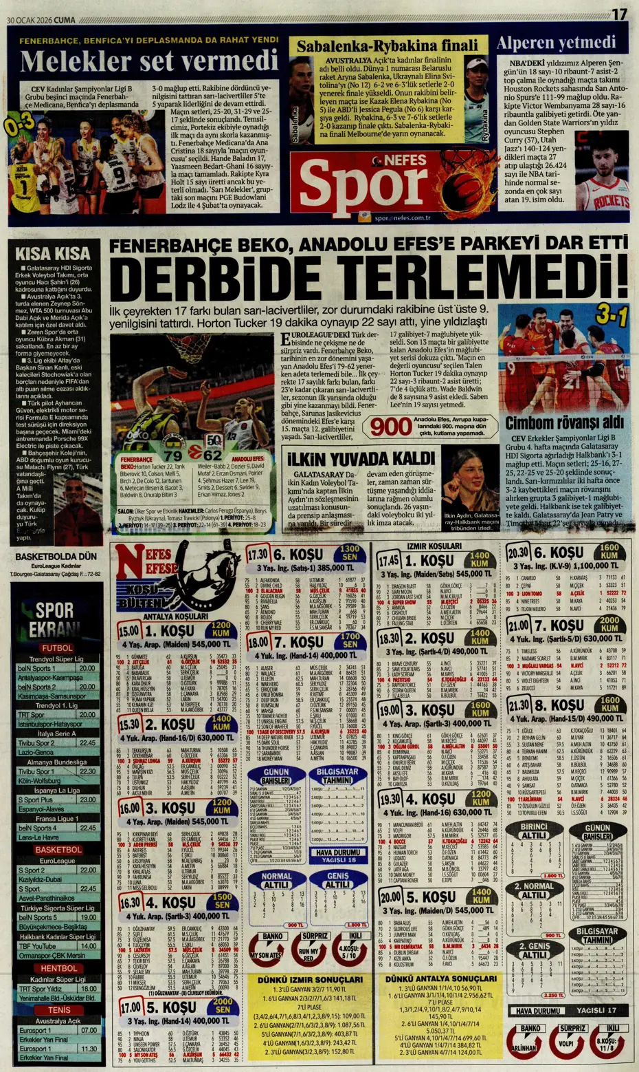 "Galatasaray'ın Gueye transferi tamam" | Sporun manşetleri - 6