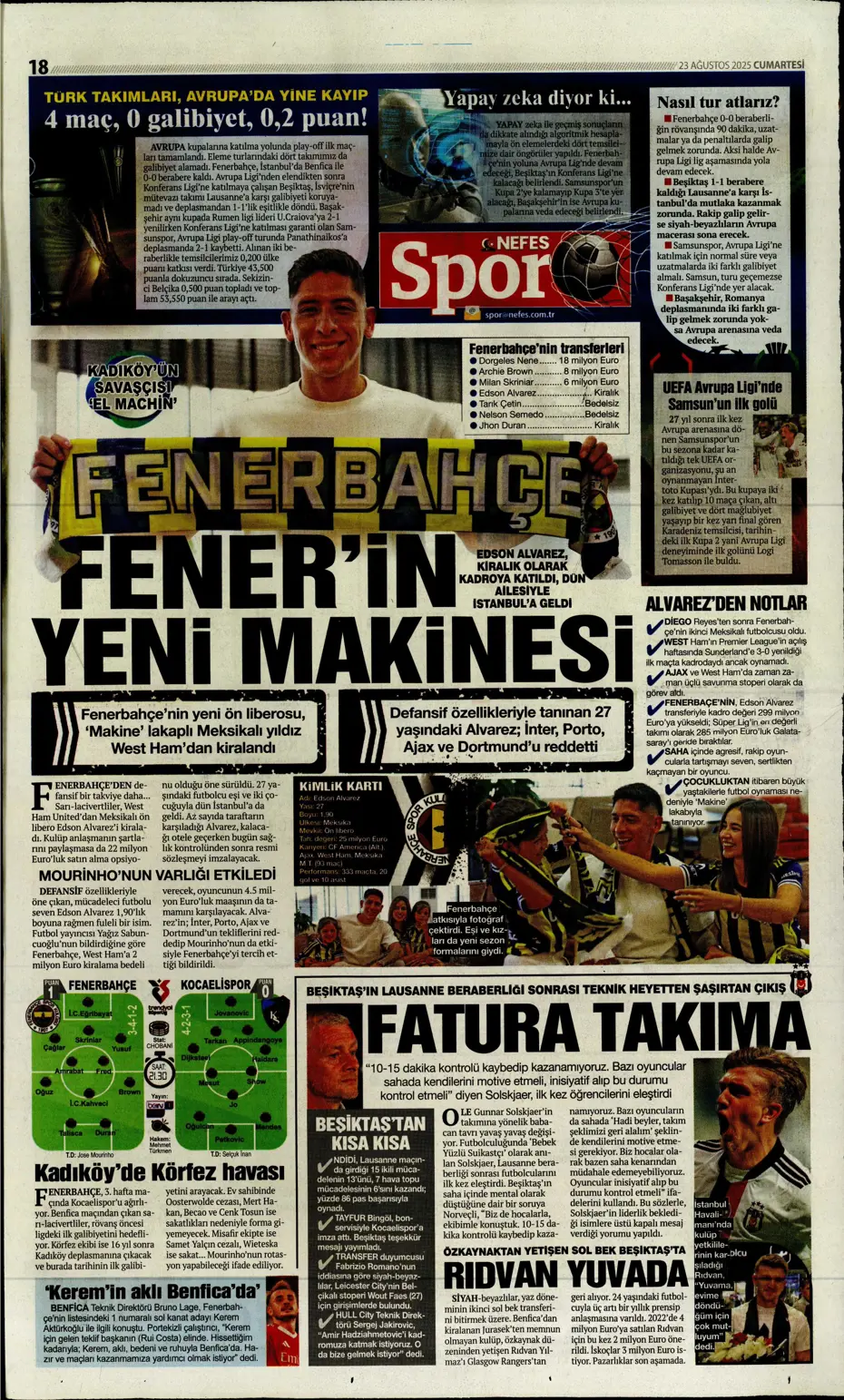 "Beşiktaş'ın hastası Keito Nakamura" | Sporun manşetleri - 16