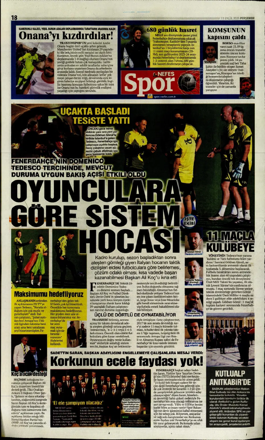"Laporte ile mutlu son" | Sporun manşetleri - 11