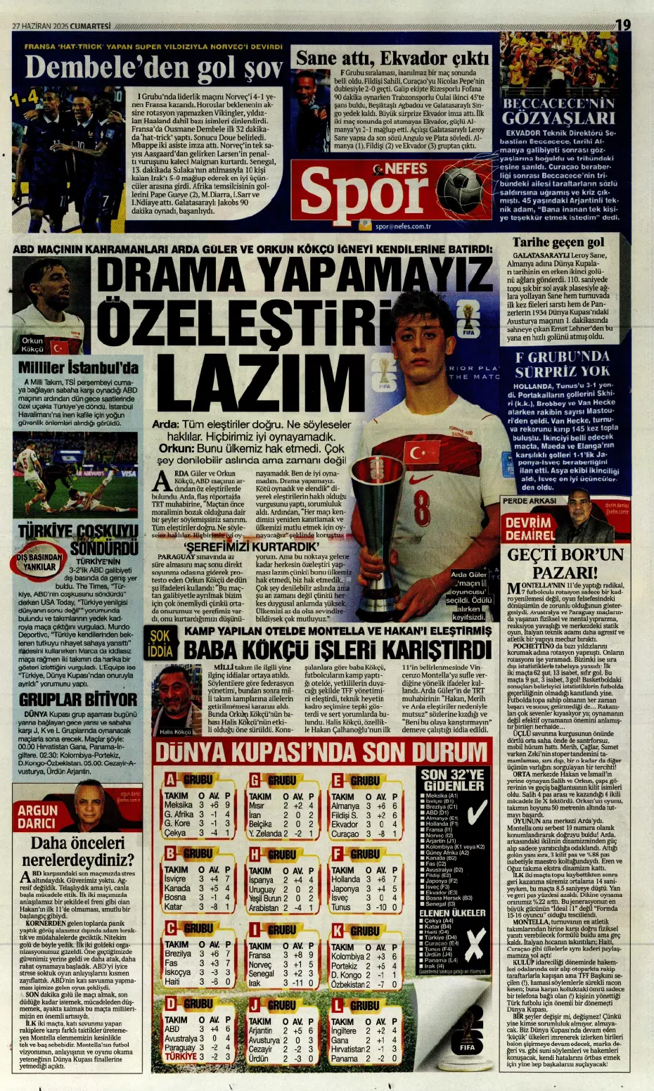"Fenerbahçe'den bomba hamle: Oyarzabal" | Sporun manşetleri - 6