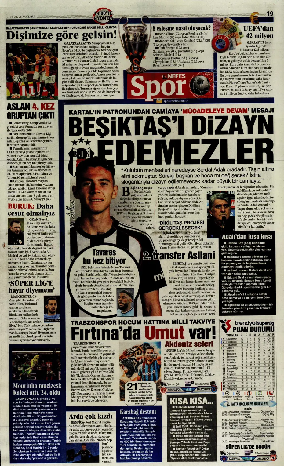 "Galatasaray'ın Gueye transferi tamam" | Sporun manşetleri - 13