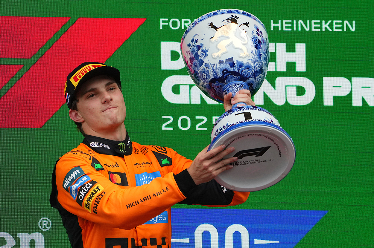 F1 Hollanda'da zafer Oscar Piastri'nin