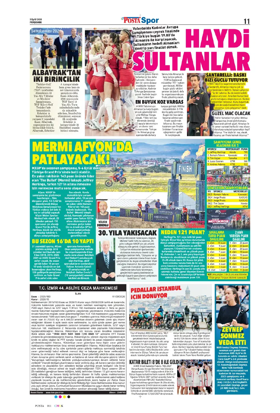 Can Uzun derken 2 isim daha! Fenerbahçe'den son gün bombaları | Sporun manşetleri - 4 Can Uzun derken 2 isim daha! Fenerbahçe'den son gün bombaları | Sporun manşetleri - 4