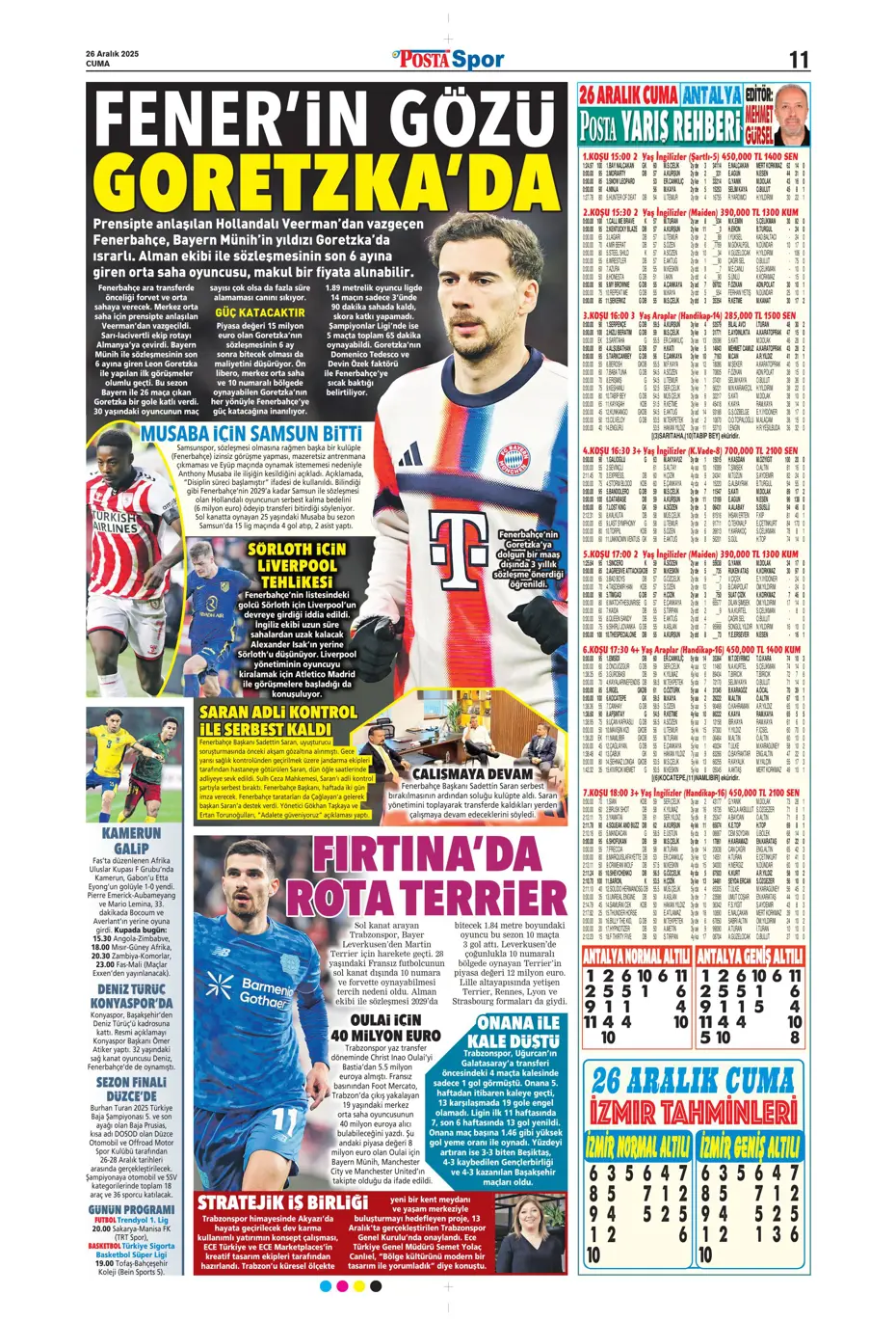 "Kerem Aktürkoğlu'na beklenmedik talip çıktı" | Sporun manşetleri - 20