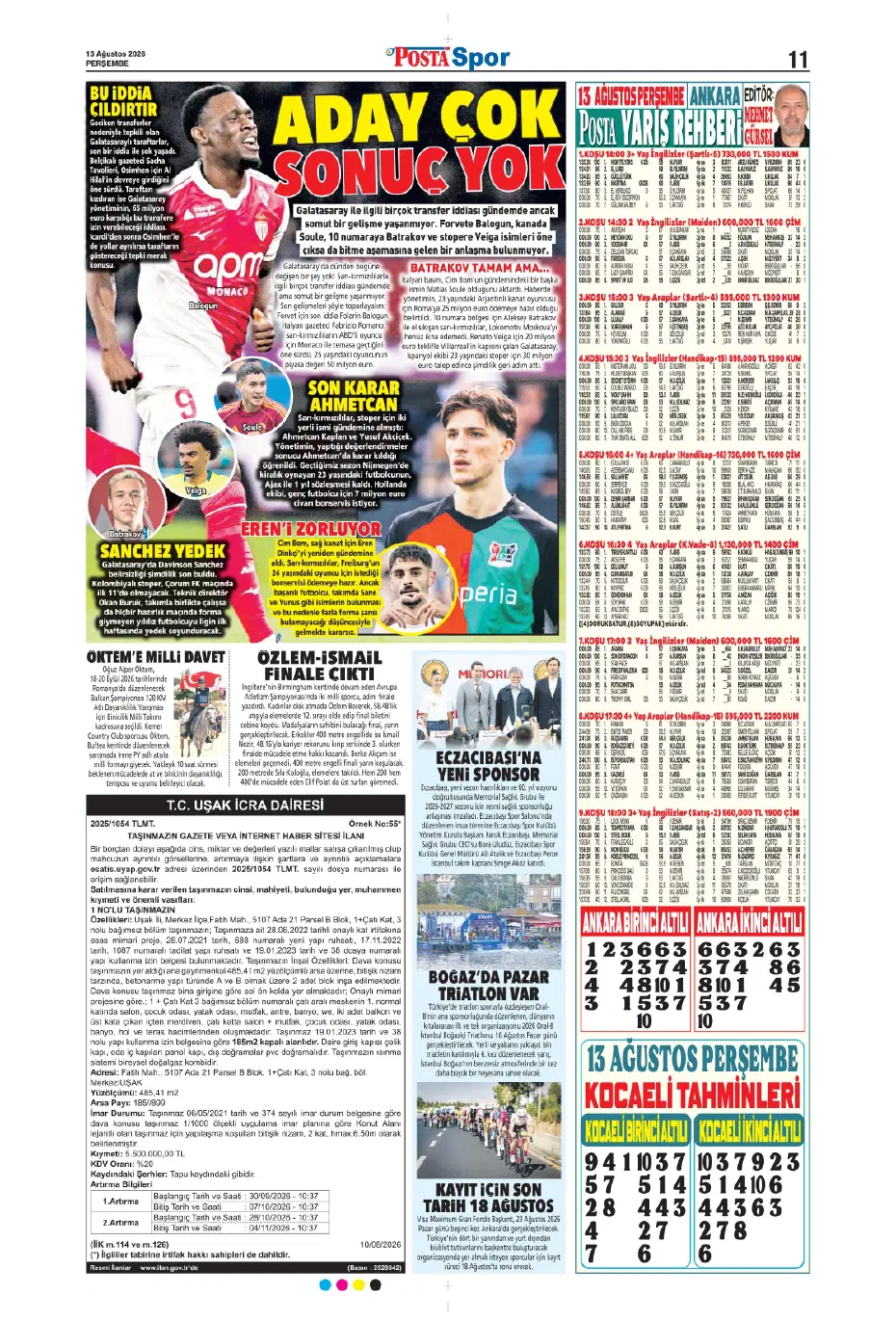 Yüksel Yıldırım, Fenerbahçe'den flaş bir transfer yapıyor | Sporun manşetleri - 7 Yüksel Yıldırım, Fenerbahçe'den flaş bir transfer yapıyor | Sporun manşetleri - 7
