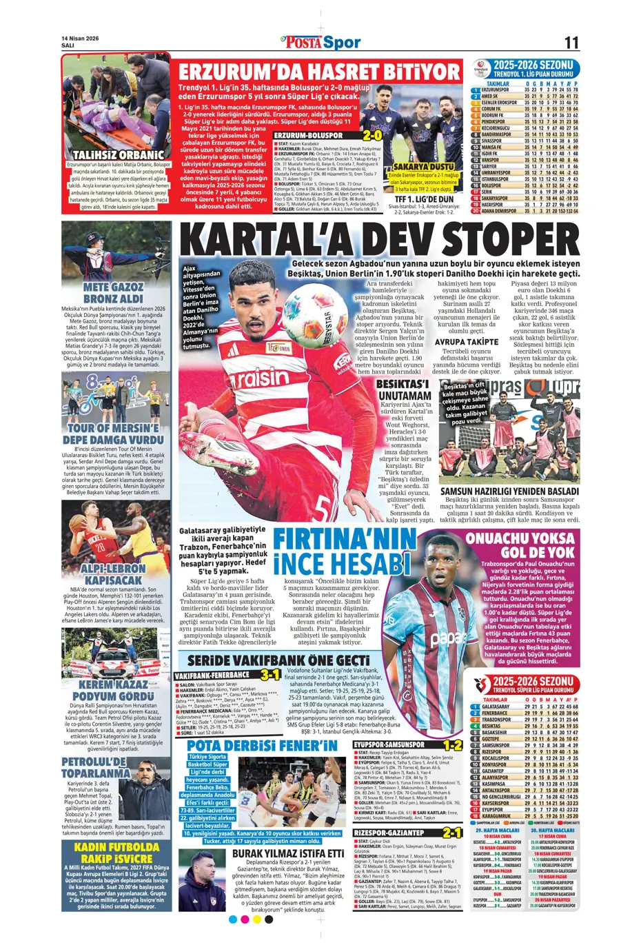 Tedesco takımdan ayrılmasına izin verdi, Fenerbahçe'ye veda ediyor | Sporun manşetleri - 6