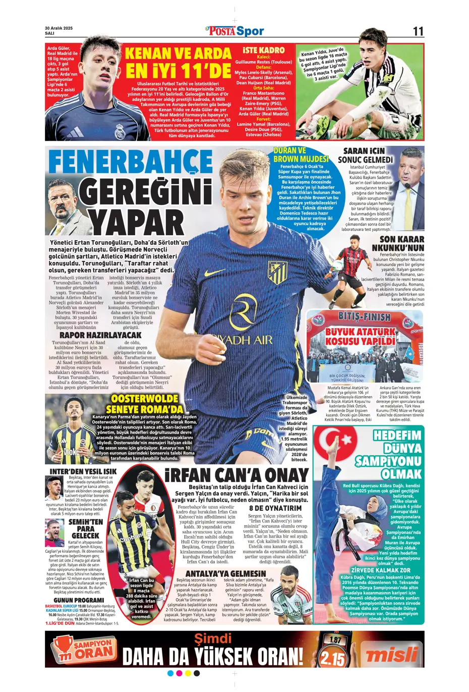 "Marco Asensio için çok çarpıcı iddia" | Sporun manşetleri - 17