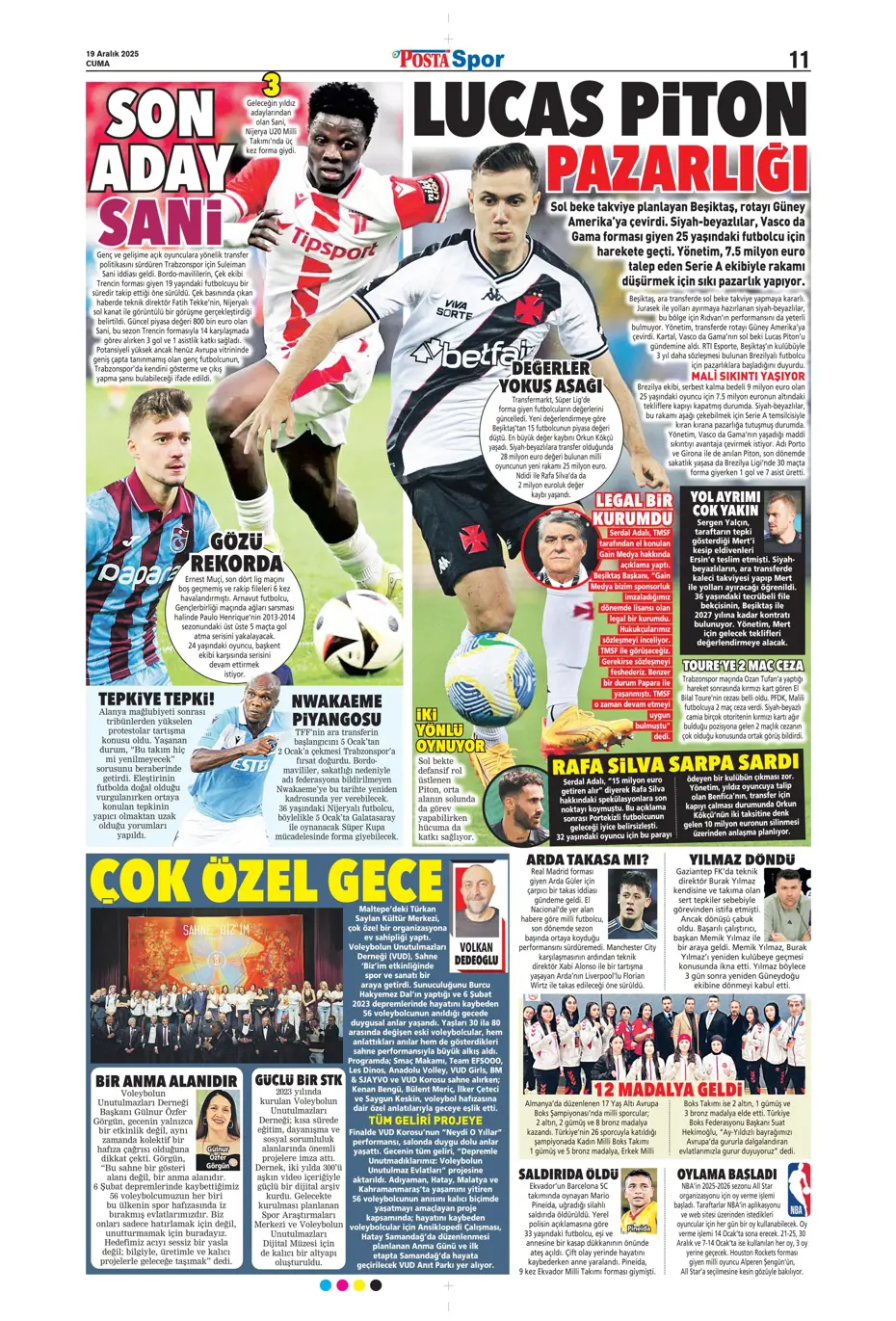 "Ve Lucas Beraldo'dan Galatasaray'a cevap geldi" | Sporun manşetleri - 21