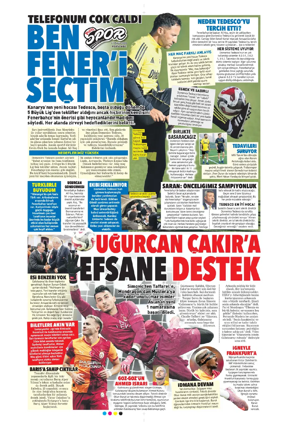 "Laporte ile mutlu son" | Sporun manşetleri - 10