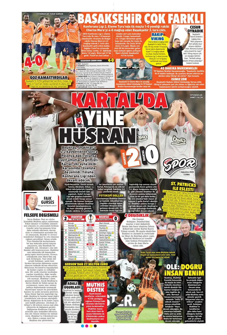 "Ederson için geri sayım" | Sporun manşetleri - 12