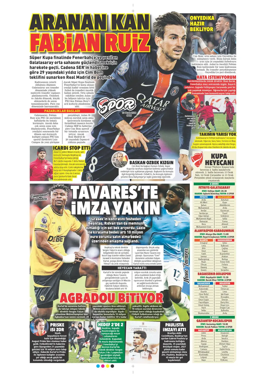 "Elveda! Fenerbahçe'de 20 milyon euroluk ayrılık" | Sporun manşetleri - 33