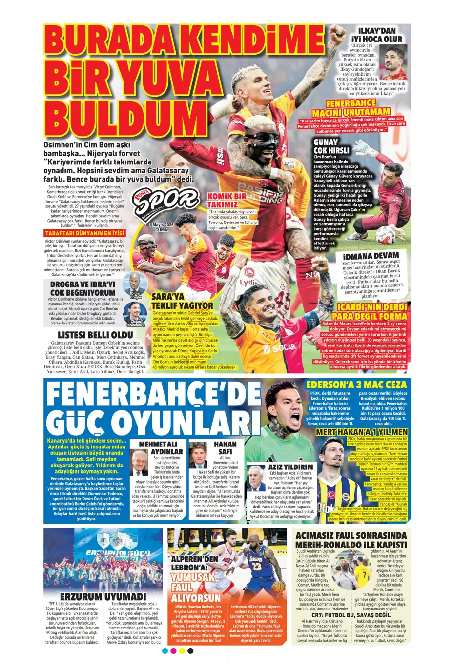 Fenerbahçe'den Salah bombası: Görüşme yapıldı | Sporun manşetleri - 17 Fenerbahçe'den Salah bombası: Görüşme yapıldı | Sporun manşetleri - 17
