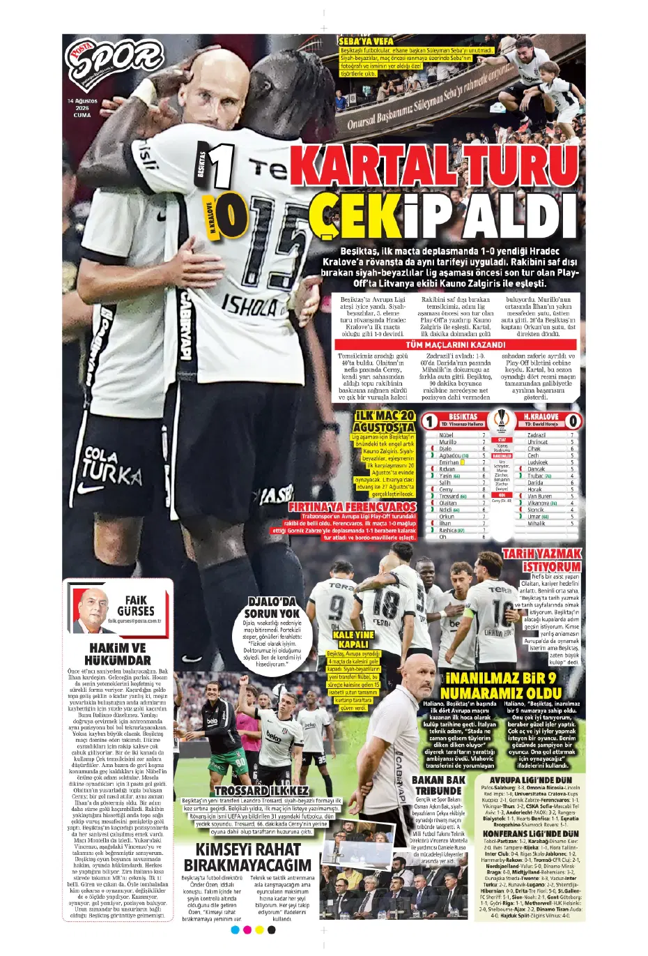 Orkun Kökçü'nün kankası Beşiktaş'a geliyor | Sporun manşetleri - 19