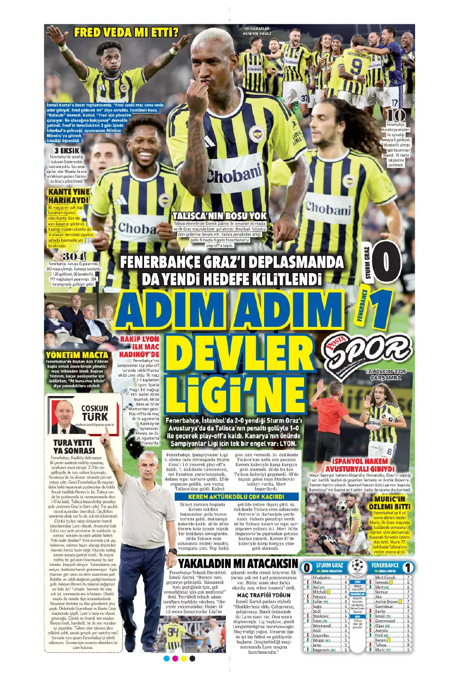 Fred'in hemen ardından bir veda daha geliyor! Yerine gelecek isim çoktan belli | Sporun manşetleri - 23 Fred'in hemen ardından bir veda daha geliyor! Yerine gelecek isim çoktan belli | Sporun manşetleri - 23