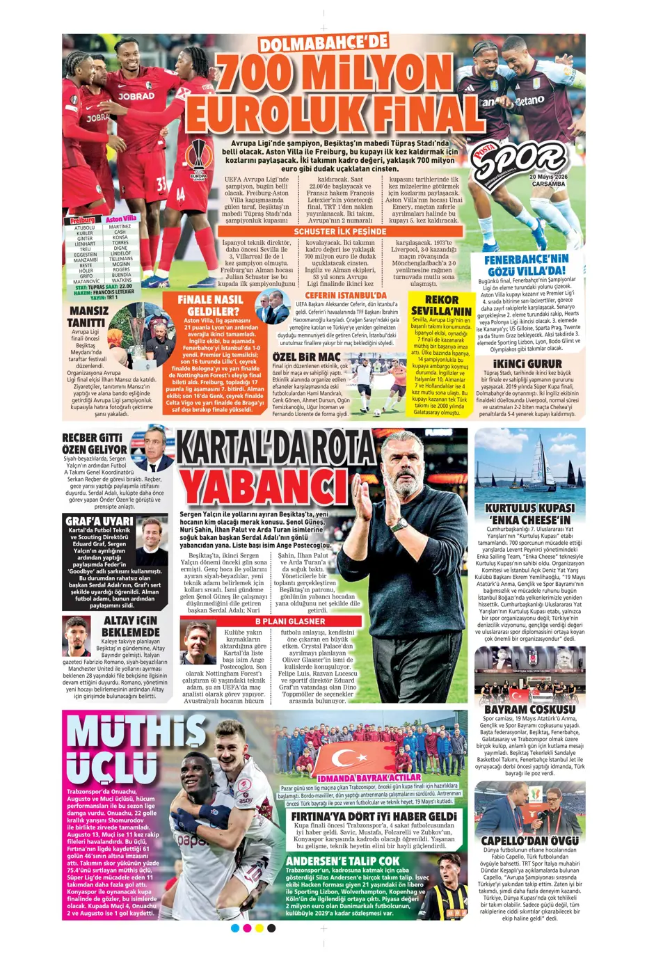 Conte yanında dünyaca ünlü yıldızı da Fenerbahçe'ye getiriyor | Sporun manşetleri - 16