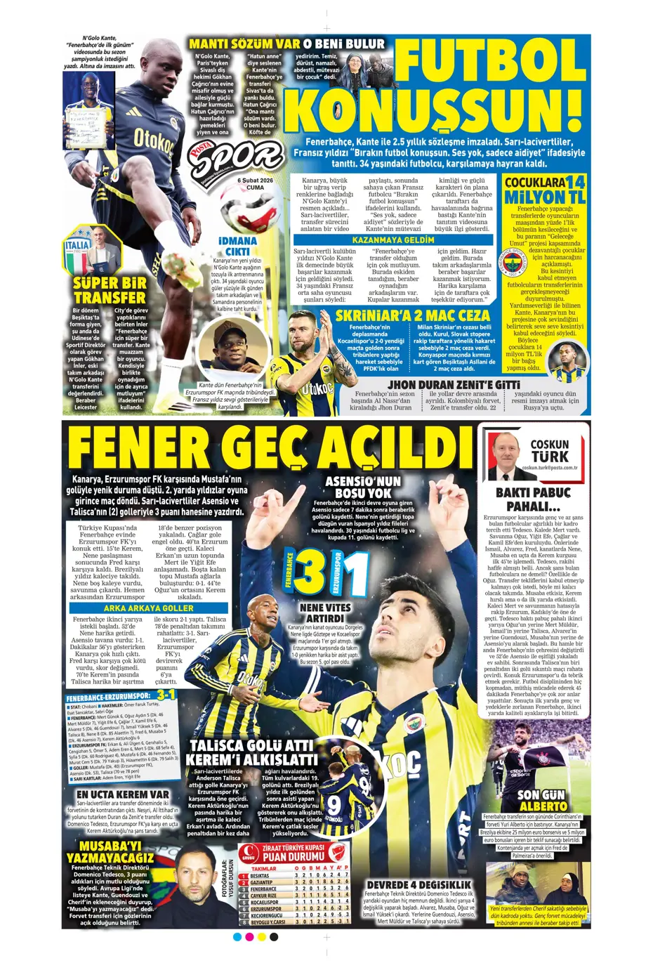 "Transferin son günü Aral Şimşir bombası" | Sporun manşetleri - 21 "Transferin son günü Aral Şimşir bombası" | Sporun manşetleri - 21