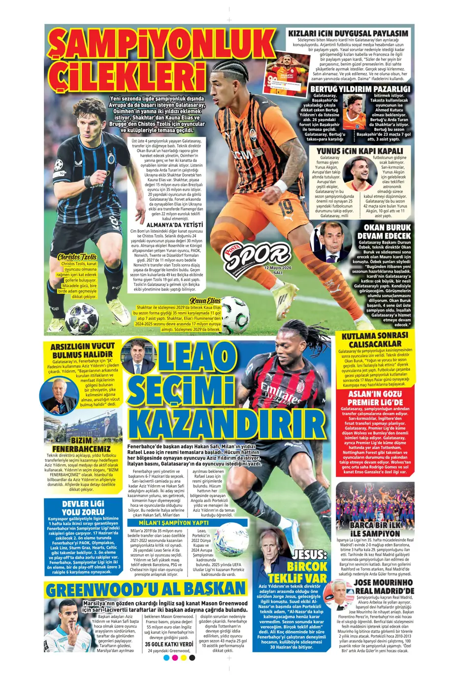 BOMBA! Okan Buruk'tan Jhon Duran kararı | Sporun manşetleri - 14