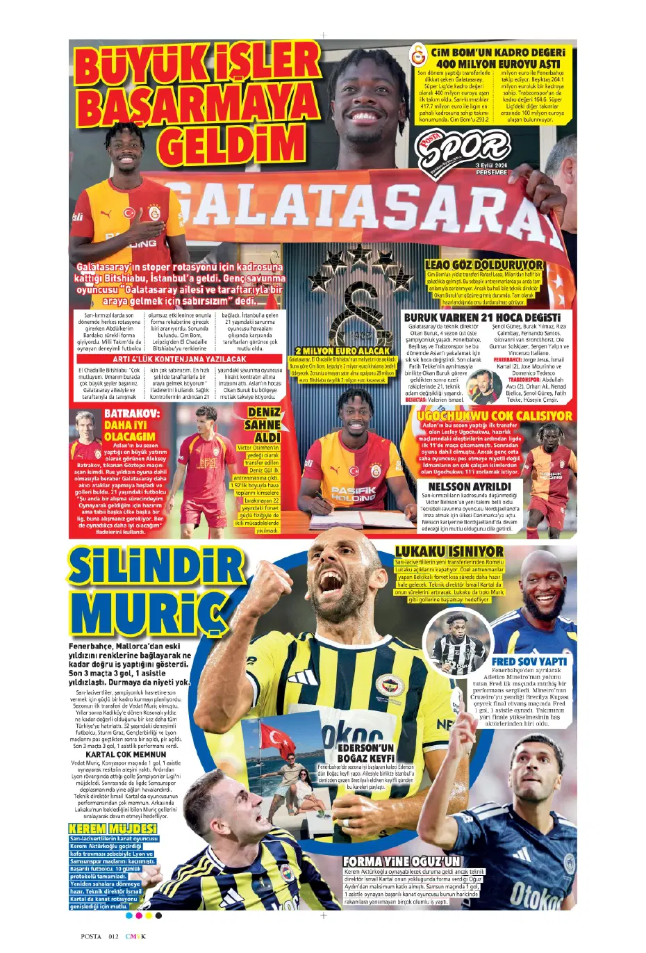 Can Uzun derken 2 isim daha! Fenerbahçe'den son gün bombaları | Sporun manşetleri - 11 Can Uzun derken 2 isim daha! Fenerbahçe'den son gün bombaları | Sporun manşetleri - 11