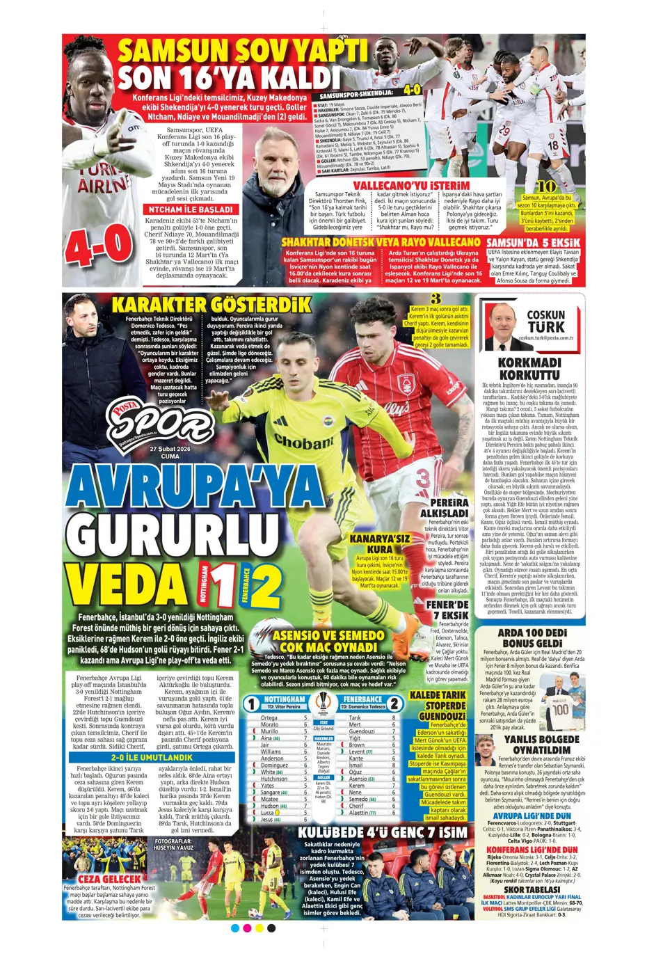 "Osimhen için müthiş iddia!" | Sporun manşetleri - 18 "Osimhen için müthiş iddia!" | Sporun manşetleri - 18