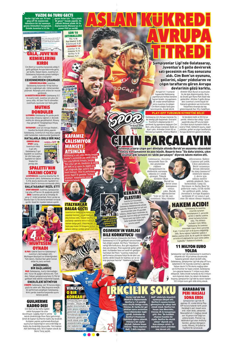 "Napoli'den Galatasaray'a Noa Lang için görülmemiş jest" | Sporun manşetleri - 22