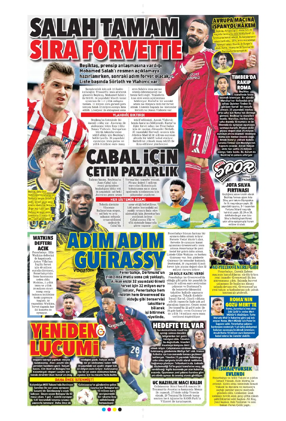 Salah sonrası durmak yok! Beşiktaş'tan bir transfer daha, işlem tamam | Sporun manşetleri - 13