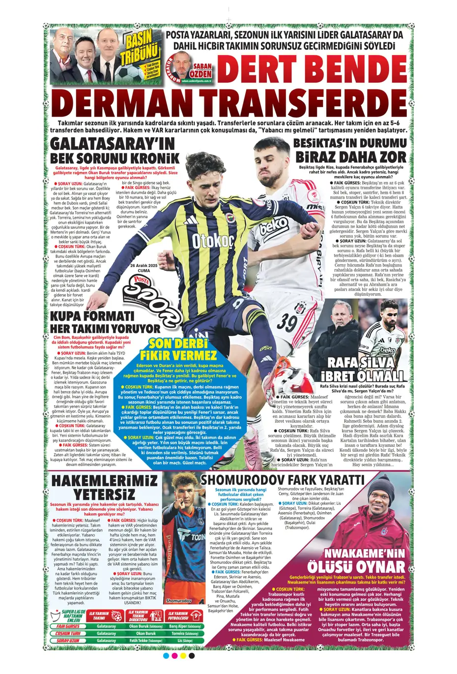 "Kerem Aktürkoğlu'na beklenmedik talip çıktı" | Sporun manşetleri - 18