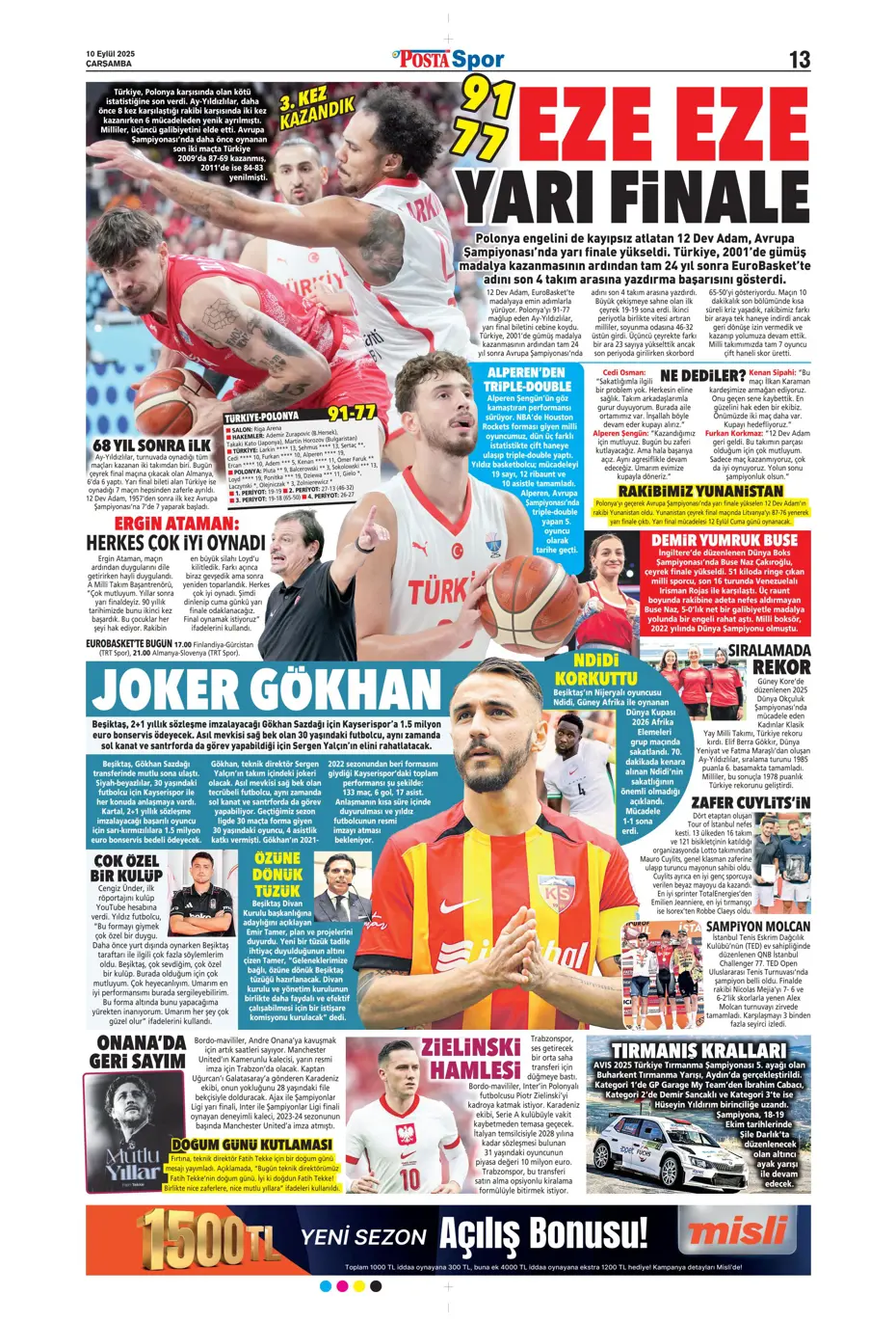 "Mühendislik harikası Domenico Tedesco" | Sporun manşetleri - 9