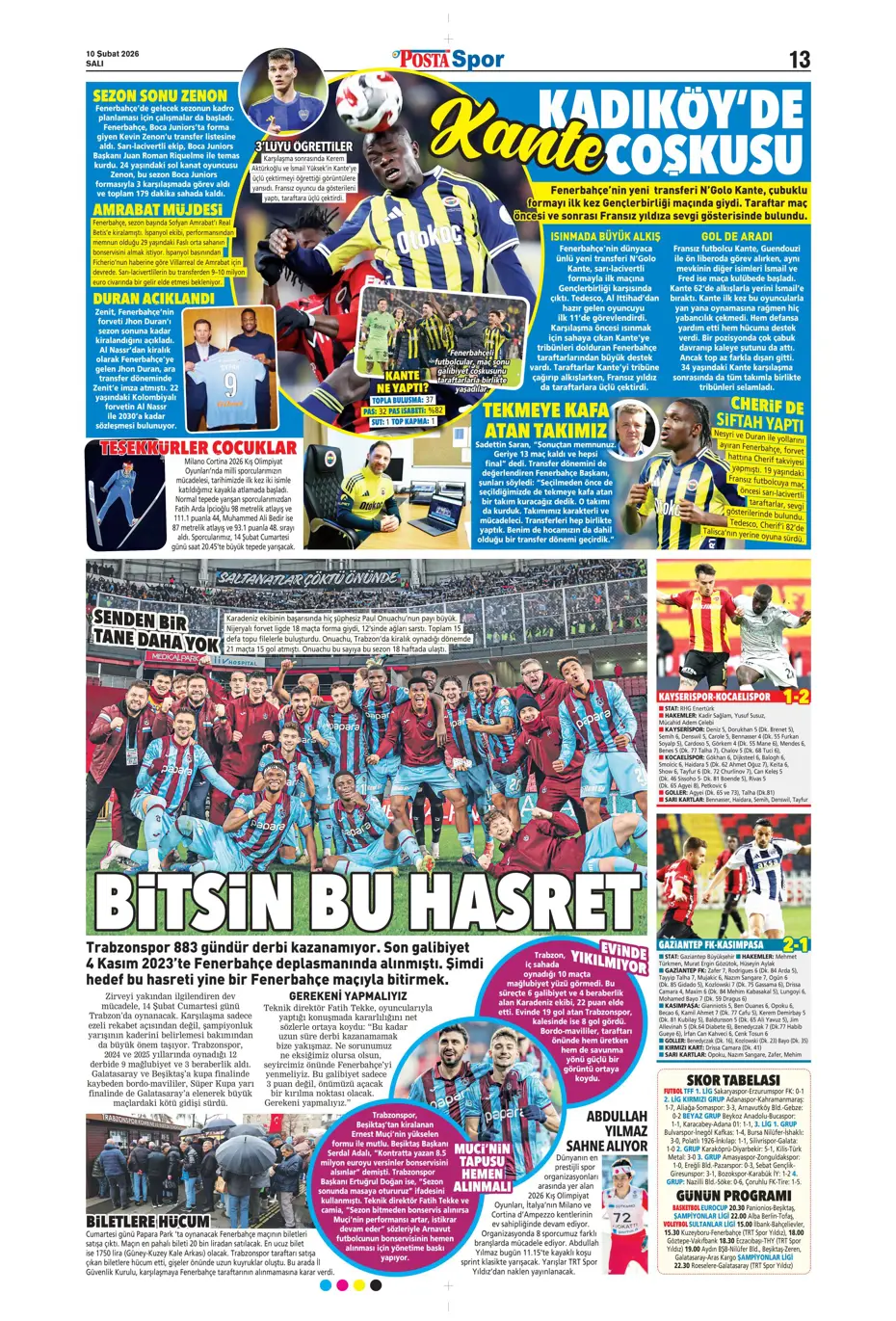"Victor Osimhen'le ilgili bomba iddia" | Sporun manşetleri - 4 "Victor Osimhen'le ilgili bomba iddia" | Sporun manşetleri - 4