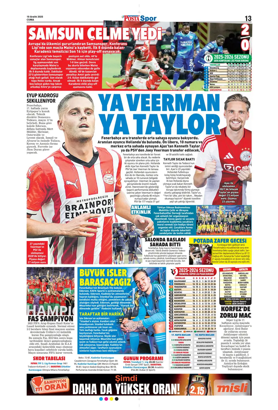 "Ve Lucas Beraldo'dan Galatasaray'a cevap geldi" | Sporun manşetleri - 23