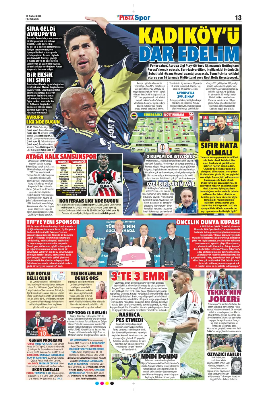 "Napoli'den Galatasaray'a Noa Lang için görülmemiş jest" | Sporun manşetleri - 12