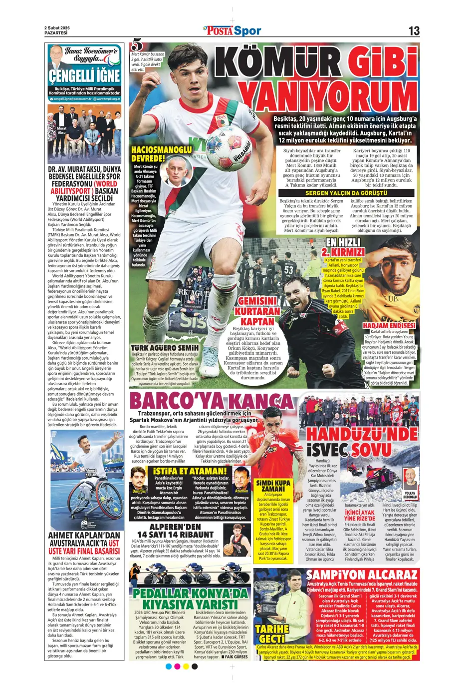 "Lookman peşinata kurban gitti" | Sporun manşetleri - 11