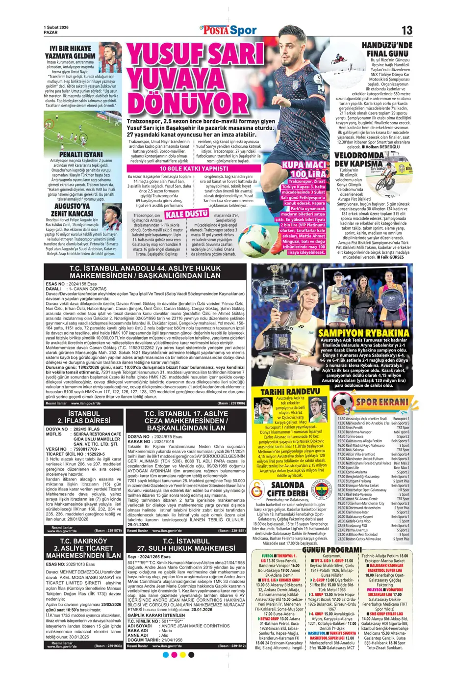 "N'Golo Kante sonunda tamam! Bonservisi belli oldu" | Sporun manşetleri - 9