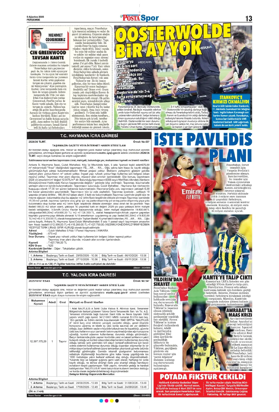 Tüm dünya Salah ve Trabzonspor'u konuşuyor | Sporun manşetleri - 10 Tüm dünya Salah ve Trabzonspor'u konuşuyor | Sporun manşetleri - 10