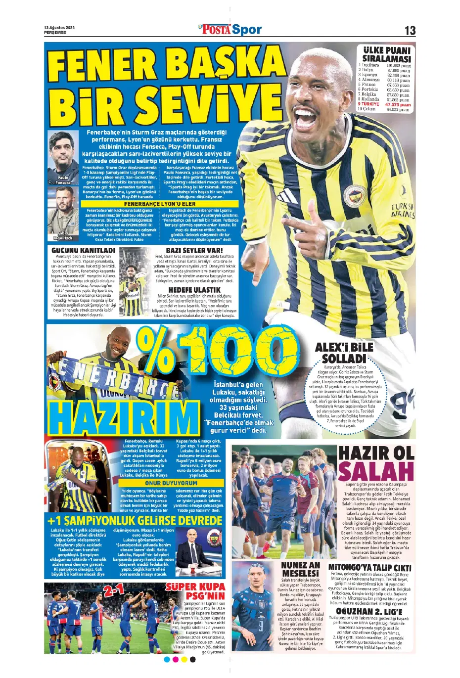Yüksel Yıldırım, Fenerbahçe'den flaş bir transfer yapıyor | Sporun manşetleri - 21 Yüksel Yıldırım, Fenerbahçe'den flaş bir transfer yapıyor | Sporun manşetleri - 21