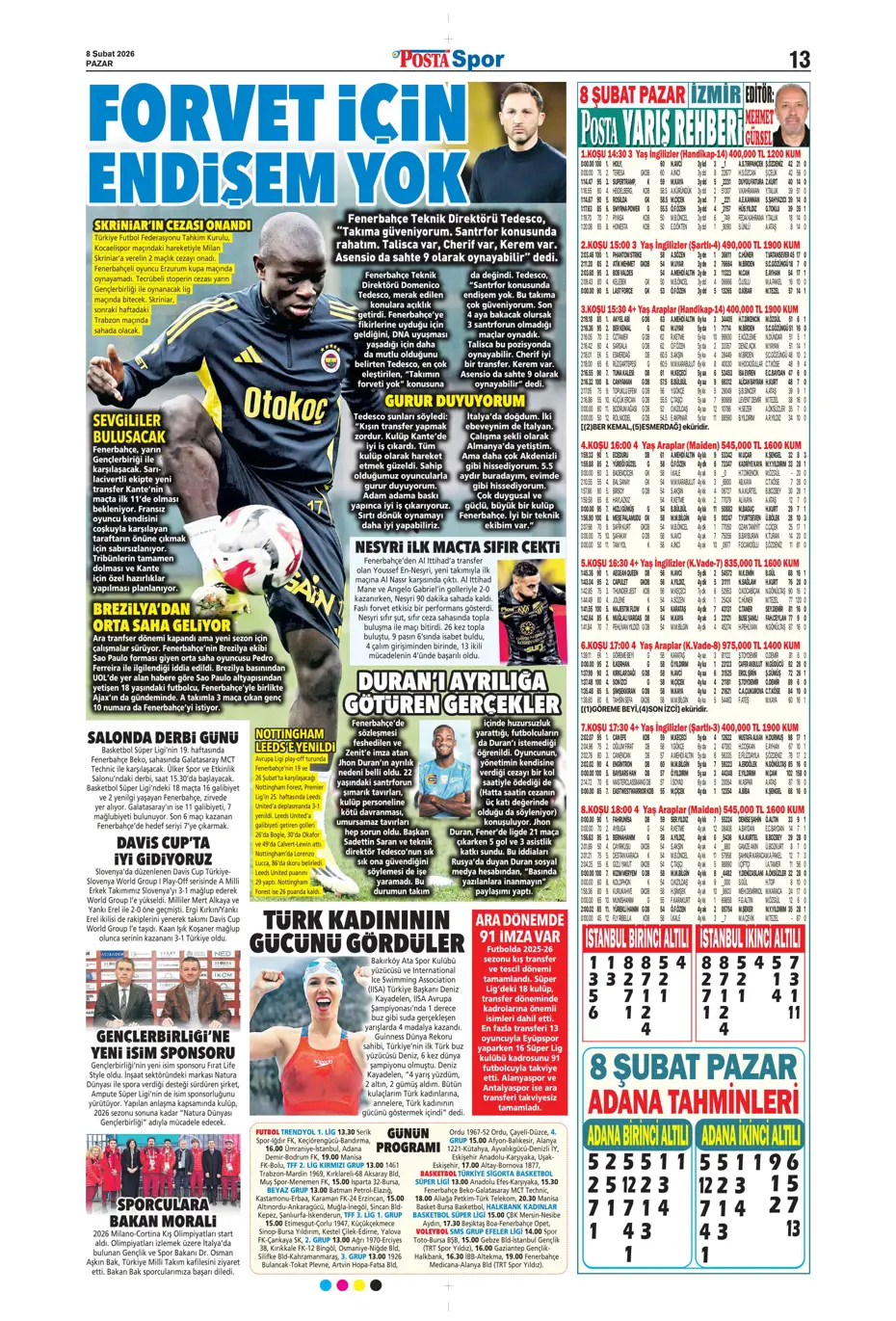 "Darwin Nunez apronda" | Sporun manşetleri - 10