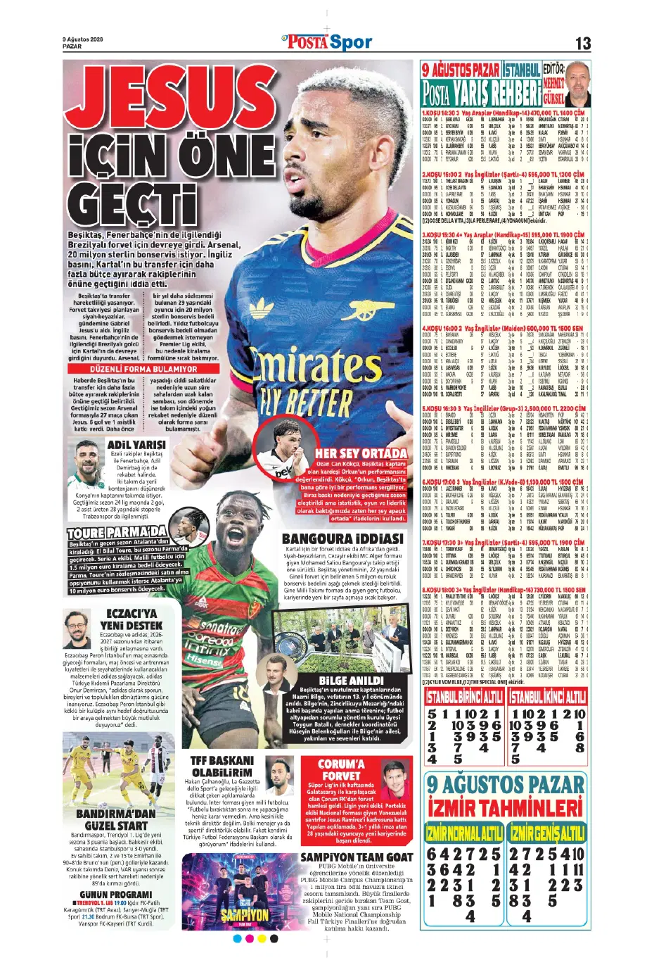 Fenerbahçe'de yaprak dökümü! Çağlar Söyüncü dahil tam 11 futbolcu | Sporun manşetleri - 8 Fenerbahçe'de yaprak dökümü! Çağlar Söyüncü dahil tam 11 futbolcu | Sporun manşetleri - 8