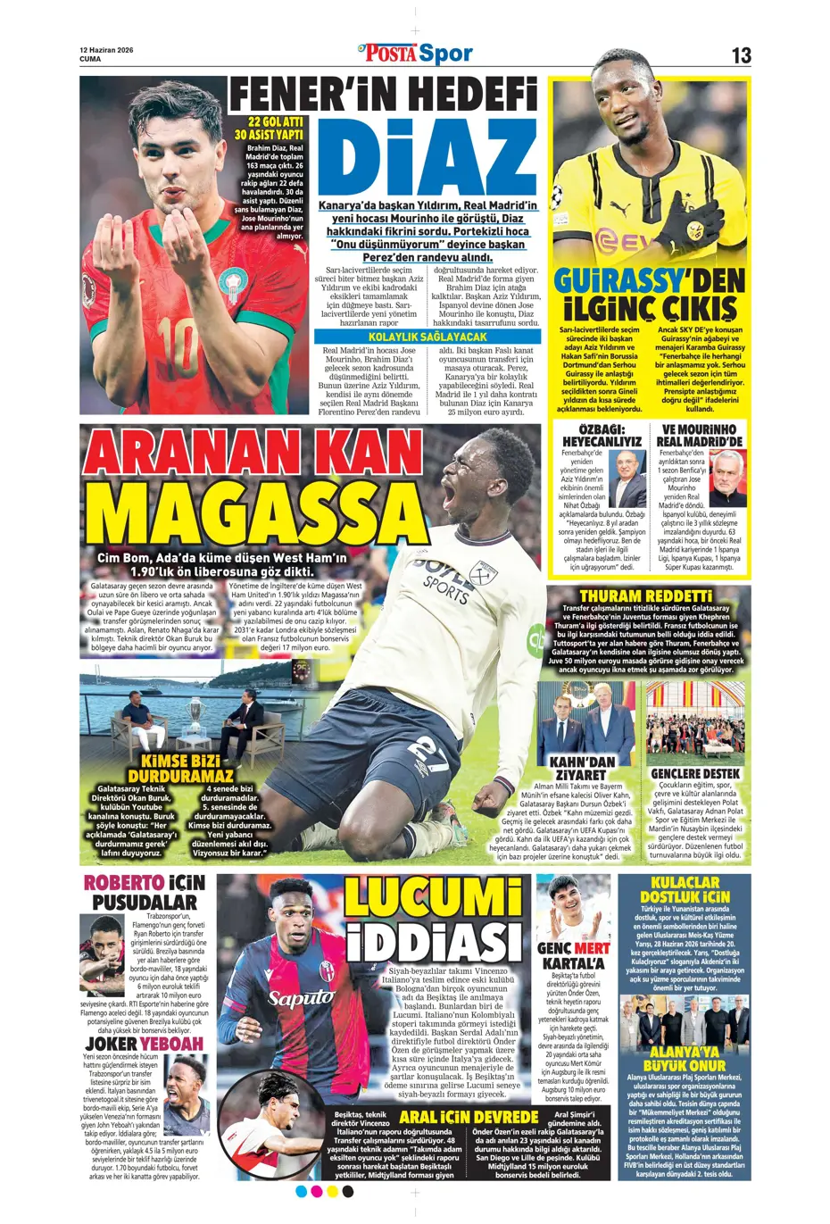 Salah'tan Fenerbahçe'ye yanıt geldi | Sporun manşetleri - 19