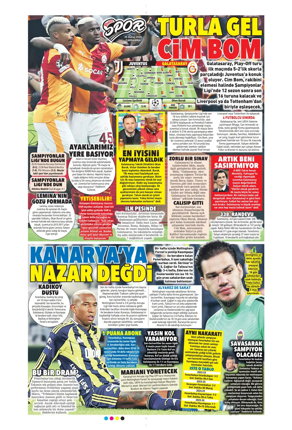 "Fenerbahçe'de Vedat Muriqi sürprizi yaşanıyor" | Sporun manşetleri - 15
