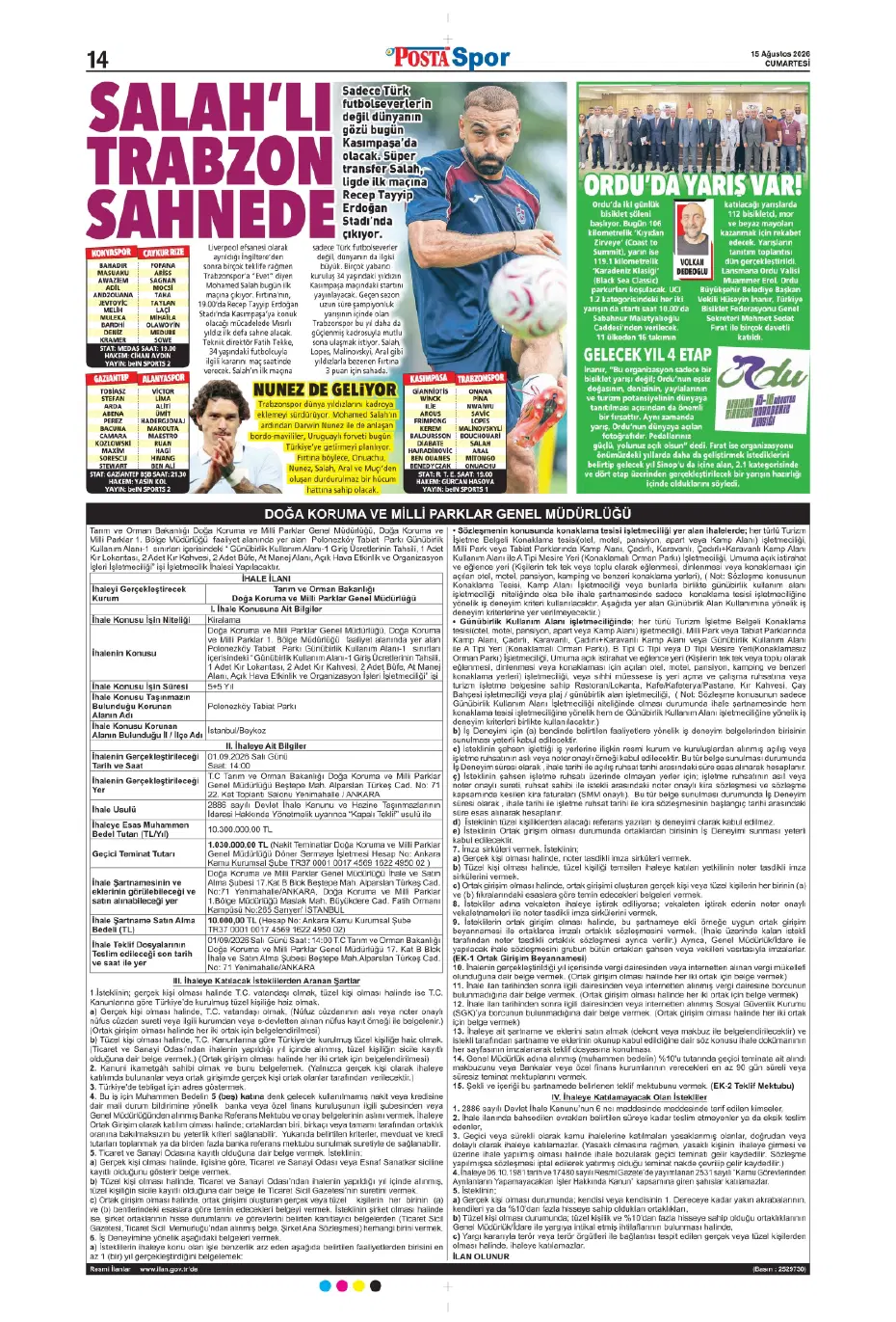 "Darwin Nunez geliyor" | Sporun manşetleri - 5 "Darwin Nunez geliyor" | Sporun manşetleri - 5