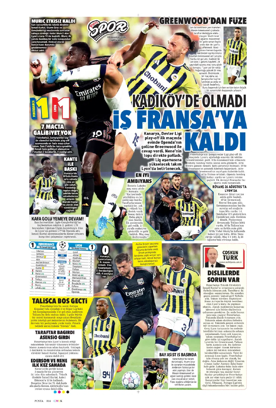 "Batrakov: Galatasaray'a gidiyorum" | Sporun manşetleri - 19