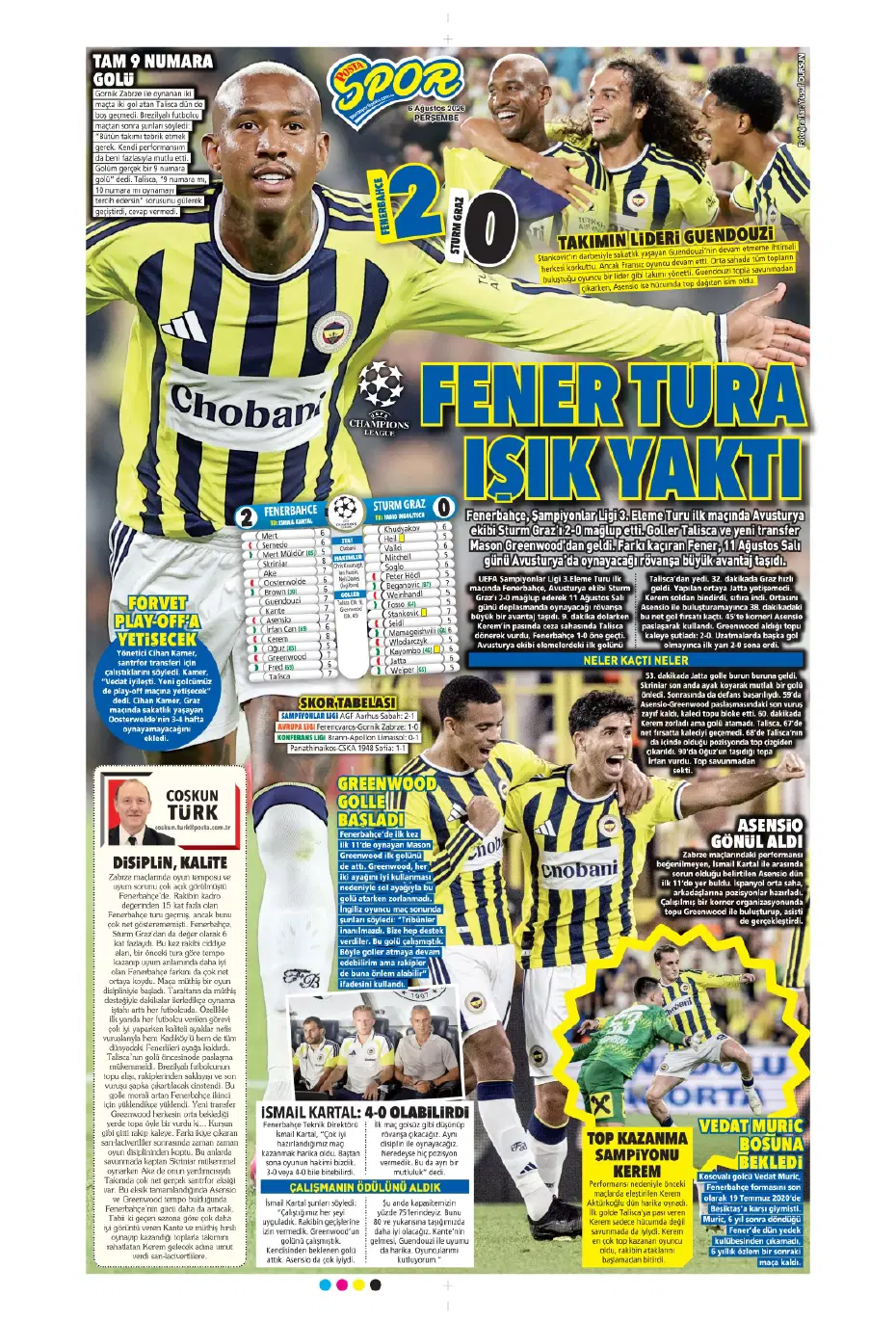 Tüm dünya Salah ve Trabzonspor'u konuşuyor | Sporun manşetleri - 14 Tüm dünya Salah ve Trabzonspor'u konuşuyor | Sporun manşetleri - 14