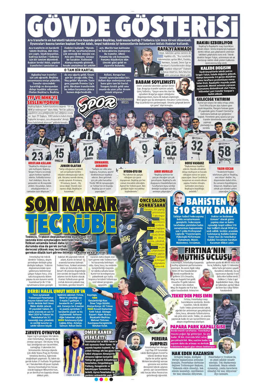 "Tedesco teklifi kabul etmeye yakın" | Sporun manşetleri - 16