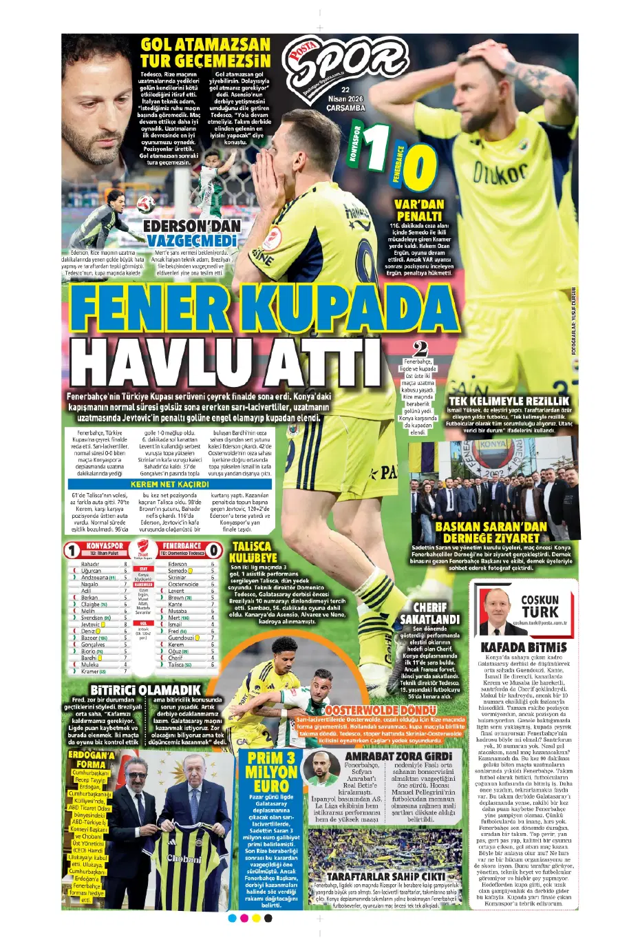 Kupa maçı sonrası Semedo'ya büyük tepki | Sporun manşetleri - 19