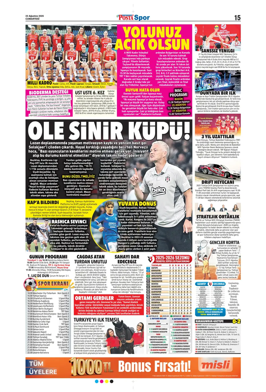 "Beşiktaş'ın hastası Keito Nakamura" | Sporun manşetleri - 13